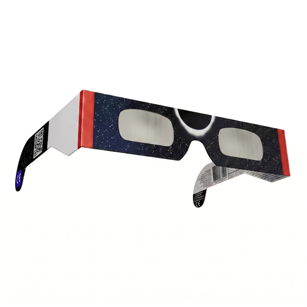 Lunettes d'éclipse solaire GALAXY certifiées CE pour l'éclipse du 12 août 2026 - Varionet