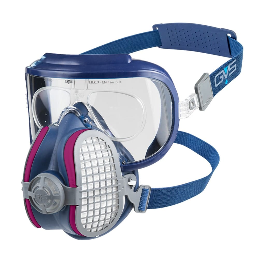 Masque respiratoire avec filtre gvs integra p3 + insert optique