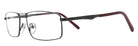 Lunettes Free FR3120 Gun et Rouge